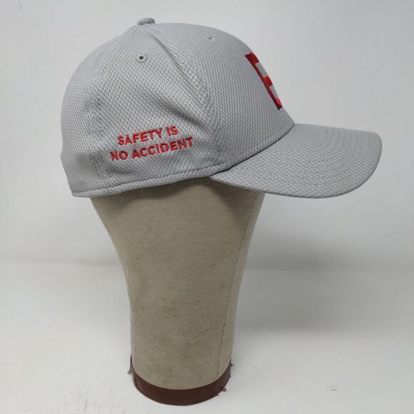 New Era Mens Fittted Hat Gray Size S-M 0.0 Safety No Accident Embroidered - Picture 6 of 13